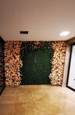 Vertical Garden and Artificial Rose Wall Studies 10