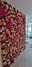 Vertical Garden and Artificial Rose Wall Studies 9